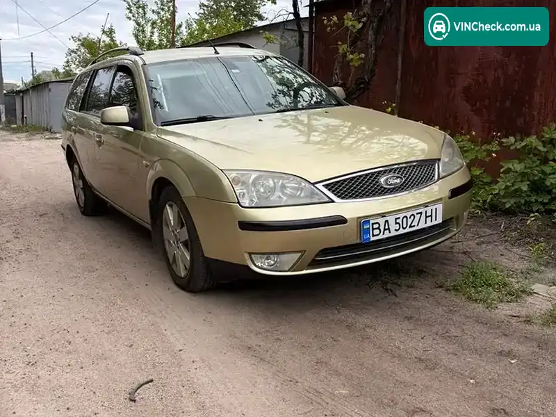 Ford Mondeo 2006, фото з оголошення 2 з 20, VIN WF0WXXGBBW6B10236