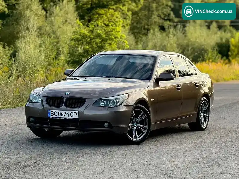 BMW 5 Series 2004, фото з оголошення 1 з 20, VIN WBANC51010B130010