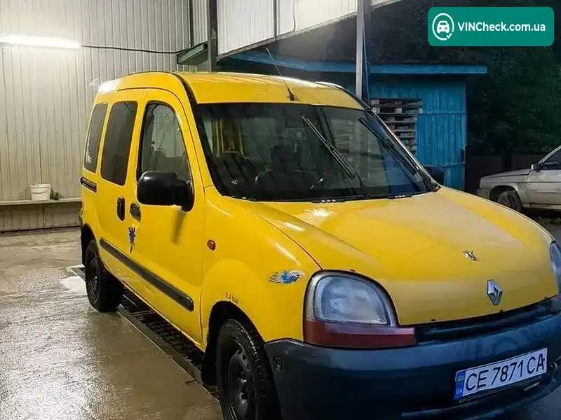 Renault Kangoo 1999, фото з оголошення 1 з 10, VIN VF1FC0DAF20833320