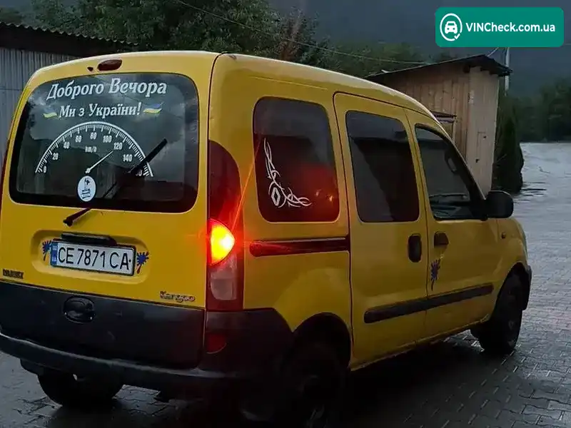 Renault Kangoo 1999, фото з оголошення 2 з 10, VIN VF1FC0DAF20833320