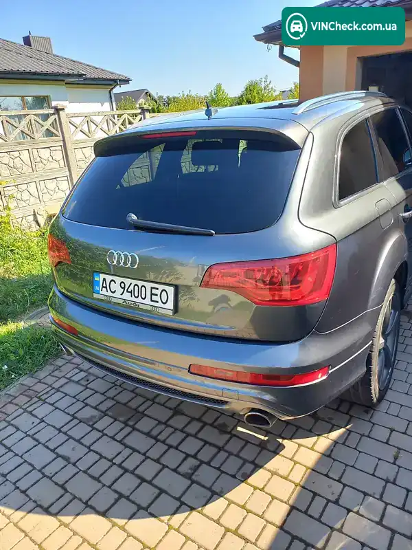Audi Q7 2013, фото з оголошення 1 з 9, VIN WAUZZZ4LXDD025599