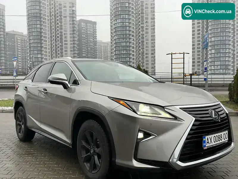 Lexus RX 2017, фото з оголошення 1 з 20, VIN 2T2BZMCA6HC122935