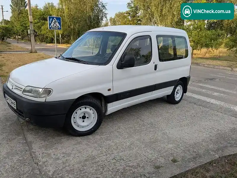 Citroen Berlingo 1998, фото з оголошення 1 з 20, VIN VF7MCWJZF65232619