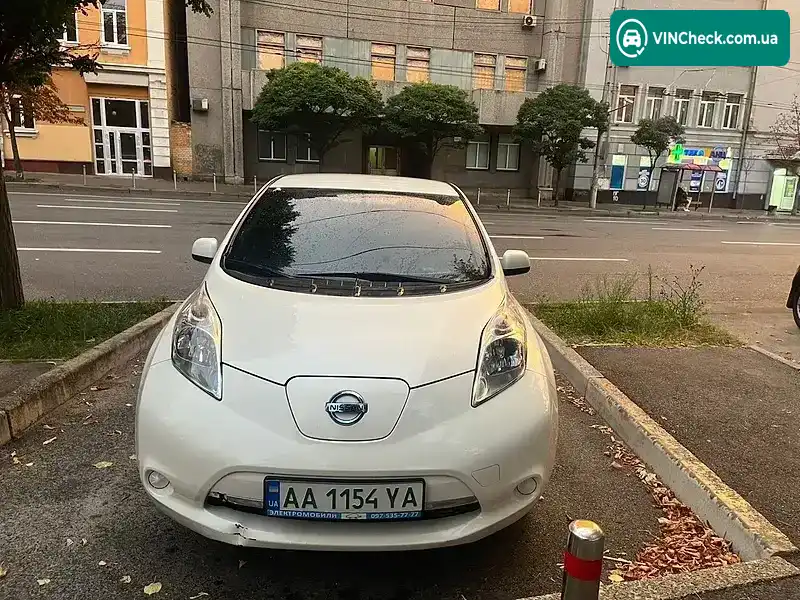 Nissan Leaf 2014, фото з оголошення 2 з 16, VIN 1N4AZ0CP3FC315357