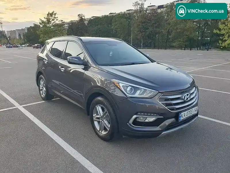 Hyundai Santa FE 2017, фото з оголошення 1 з 20, VIN 5XYZU3LB7JG522873