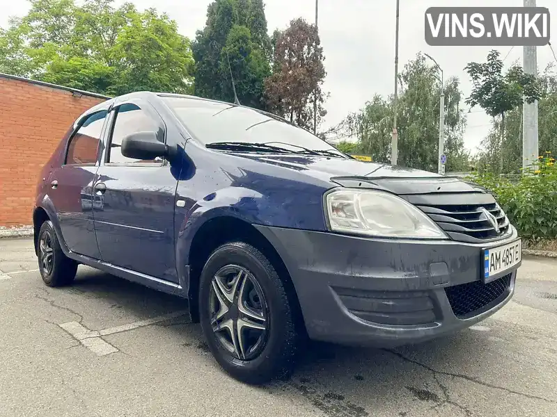 Renault Logan 2009, фото з оголошення 1 з 11, VIN VF1LSR4AH42486848
