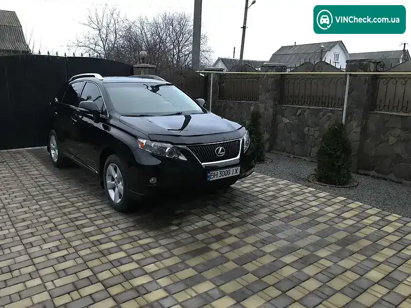 Lexus RX 2010, фото з оголошення 1 з 6, VIN 2T2BK1BA9AC078956