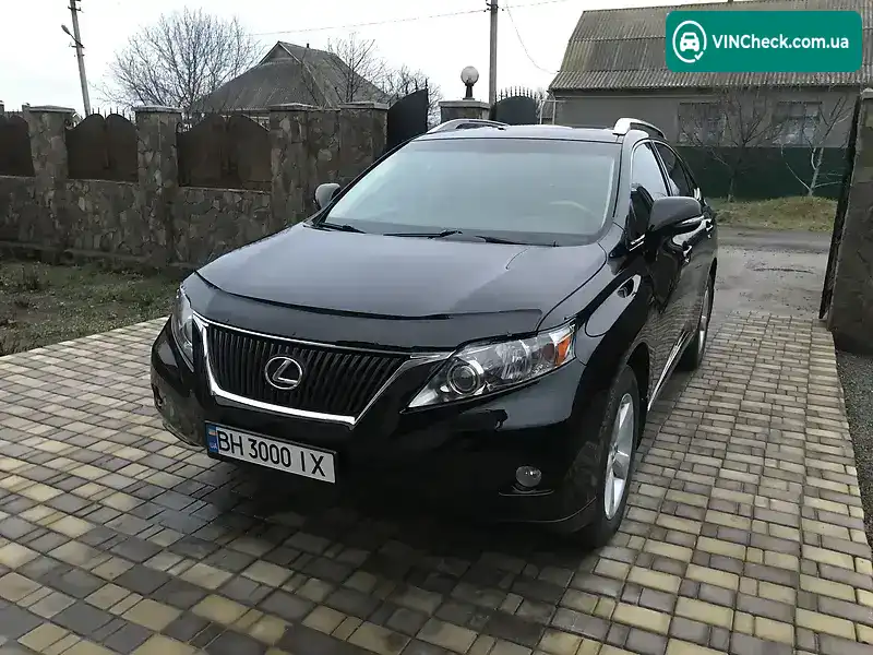Lexus RX 2010, фото з оголошення 2 з 6, VIN 2T2BK1BA9AC078956