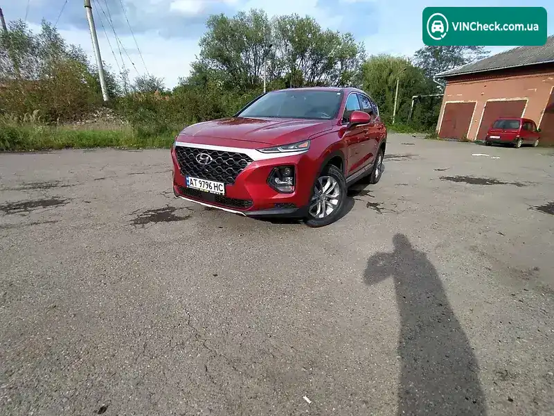 Hyundai Santa FE 2019, фото з оголошення 2 з 20, VIN 5NMS2CAD0KH084085