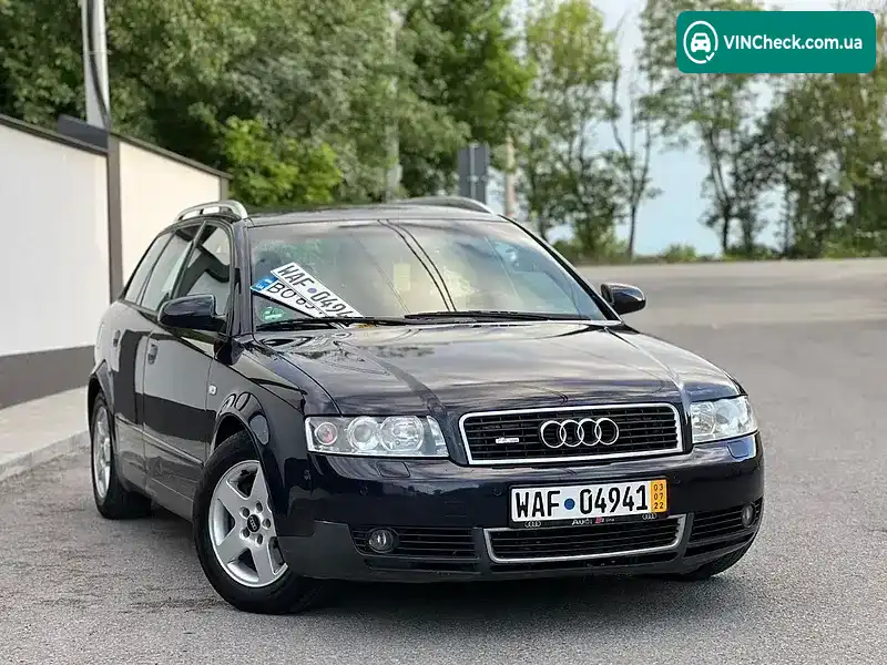 Audi A4 2003, фото з оголошення 2 з 20, VIN WAUZZZ8E23A380651