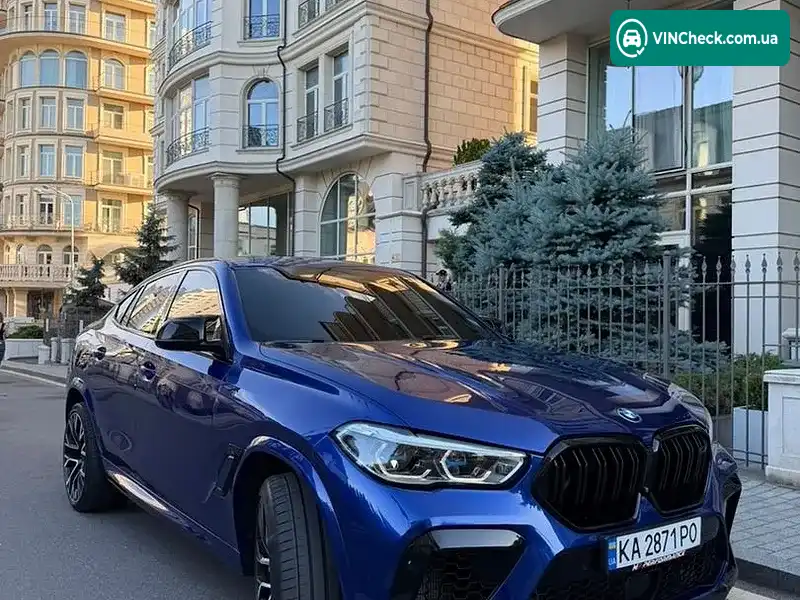 BMW X6 M 2020, фото з оголошення 1 з 20, VIN 5YMCY0C06M9F27134