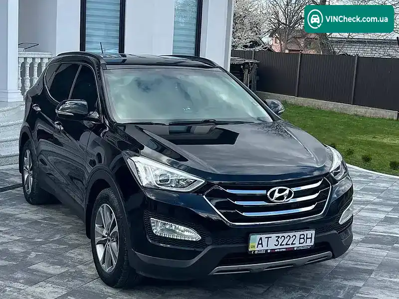 Hyundai Santa FE 2015, фото з оголошення 1 з 17, VIN KMHST81XDFU447377