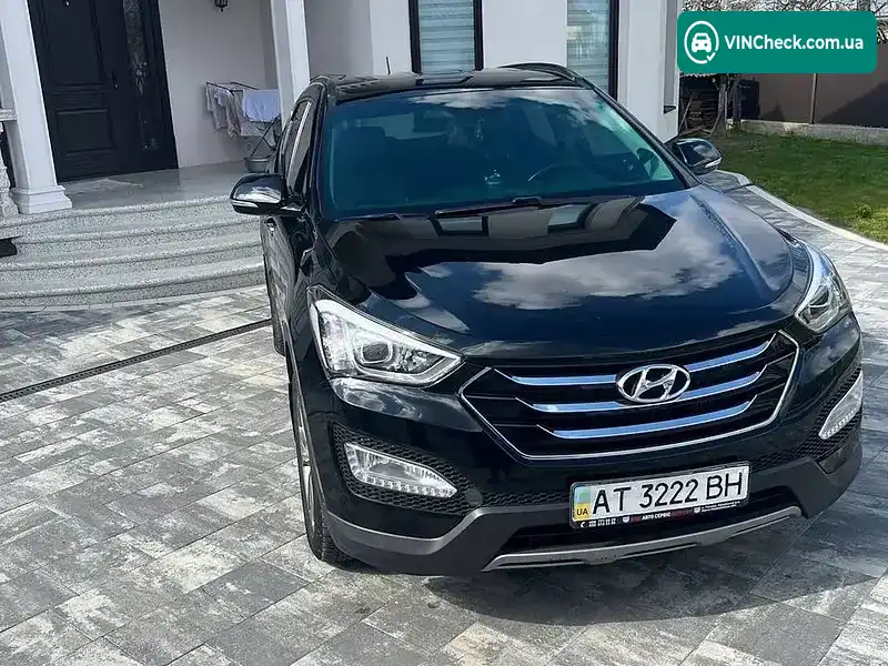 Hyundai Santa FE 2015, фото з оголошення 2 з 17, VIN KMHST81XDFU447377