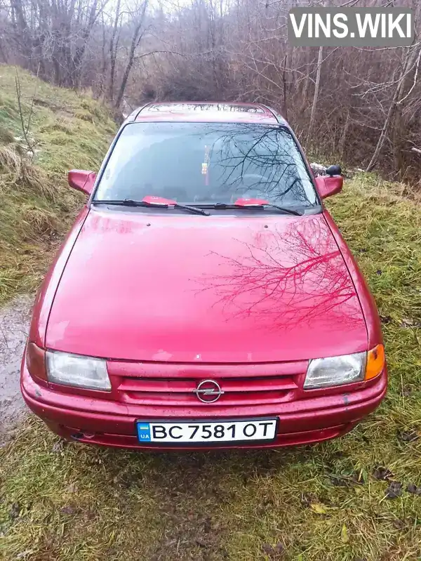 Opel Astra 1992, фото з оголошення 2 з 16, VIN W0L000033E5140143