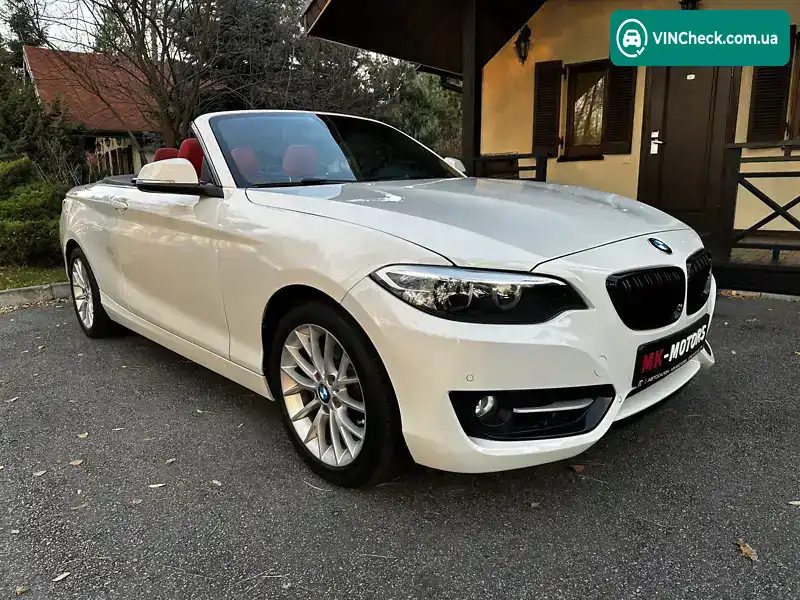 BMW 2 Series 2015, фото з оголошення 1 з 21, VIN WBA1K9C55GV321925