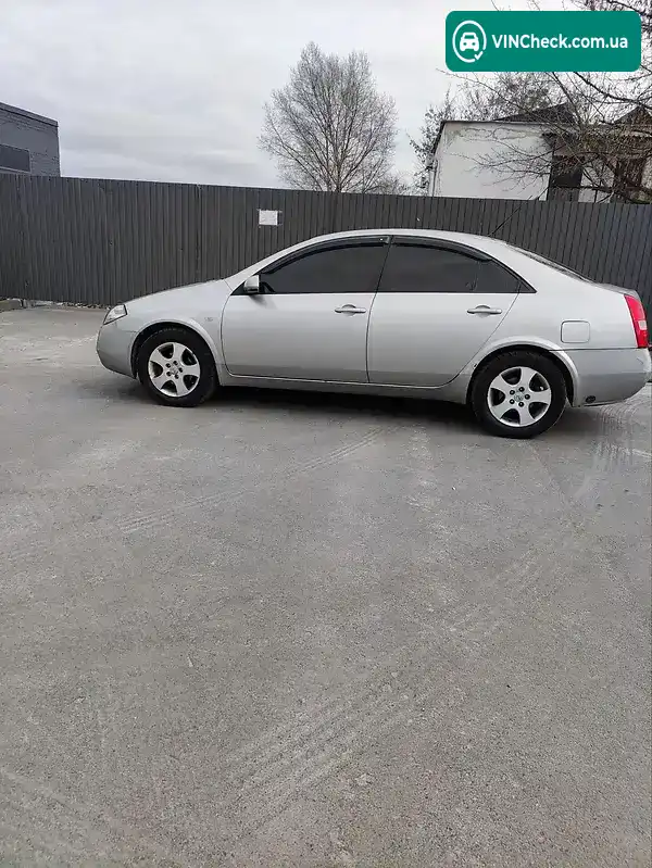 Nissan Primera 2002, фото з оголошення 2 з 18, VIN SJNBBAP12U0095211