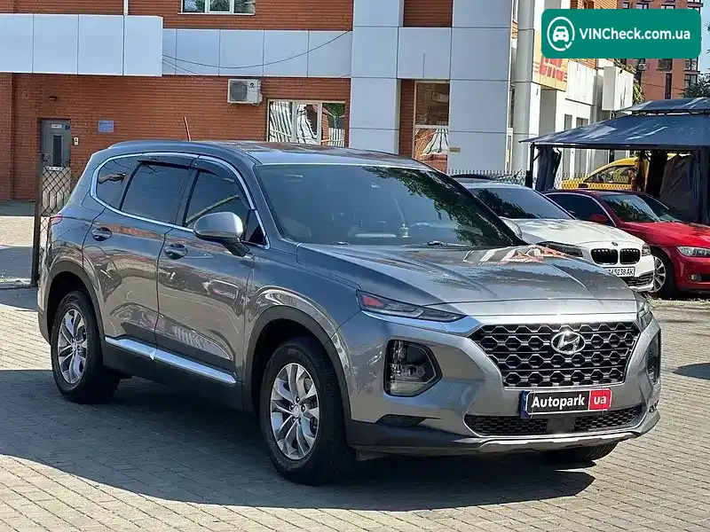 Hyundai Santa FE 2019, фото з оголошення 2 з 15, VIN 5NMS23AD7KH104929