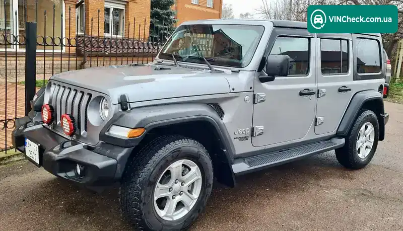Jeep Wrangler 2018, фото з оголошення 1 з 5, VIN 1C4HJXDG8JW224874