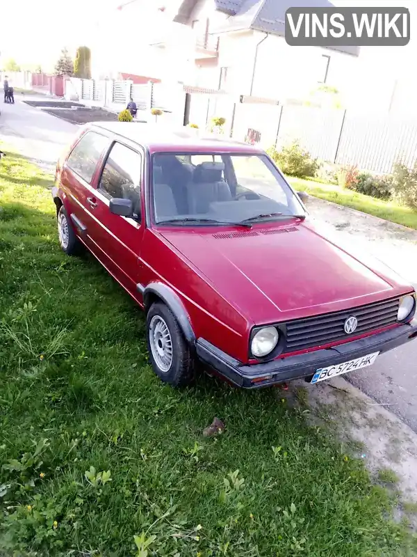 Volkswagen Golf 1990, фото з оголошення 1 з 5, VIN WVWZZZ1GZLB016332