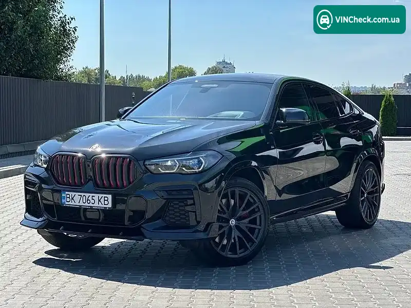 BMW X6 2021, фото з оголошення 1 з 20, VIN WBAGT610309K13850
