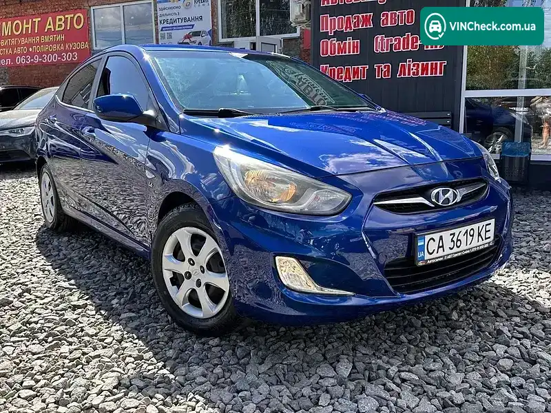 Hyundai Accent 2012, фото з оголошення 1 з 19, VIN Z94CU41DACR107102