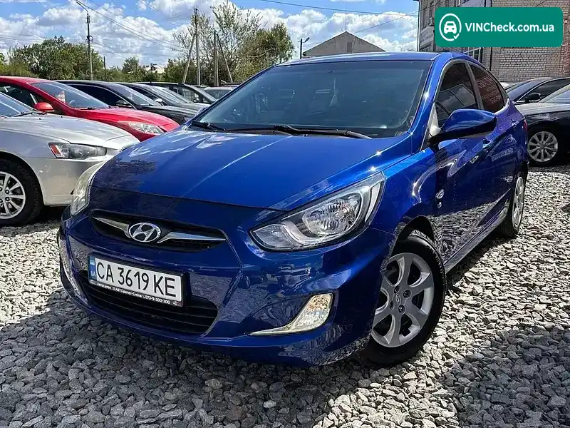 Hyundai Accent 2012, фото з оголошення 2 з 19, VIN Z94CU41DACR107102