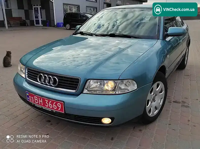 Audi A4 2000, фото з оголошення 1 з 20, VIN WAUZZZ8DZYA011702