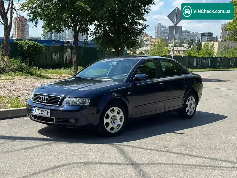 Audi A4 2003, фото з оголошення 1 з 21, VIN WAUZZZ8E44A059289