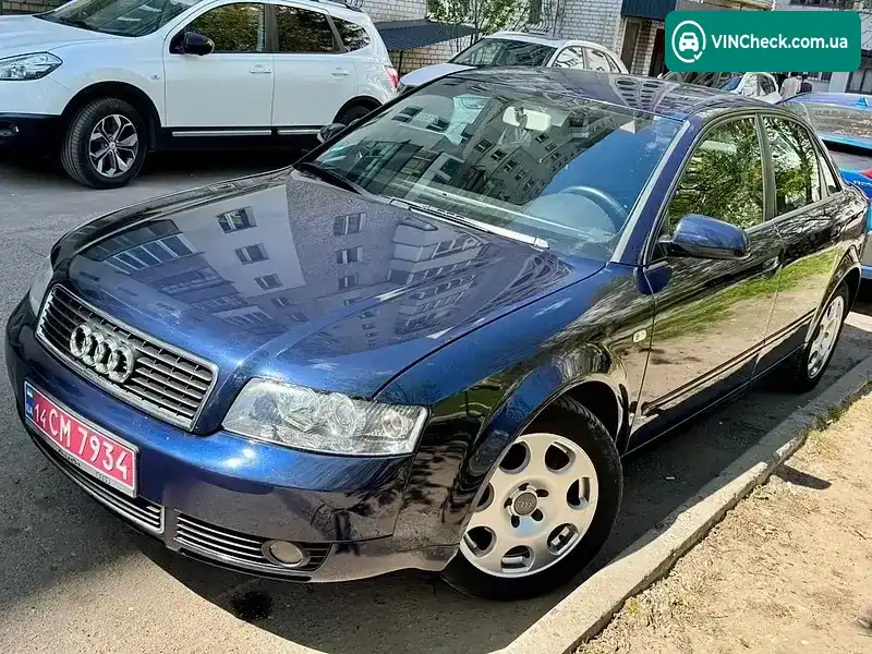 Audi A4 2003, фото з оголошення 2 з 21, VIN WAUZZZ8E44A059289