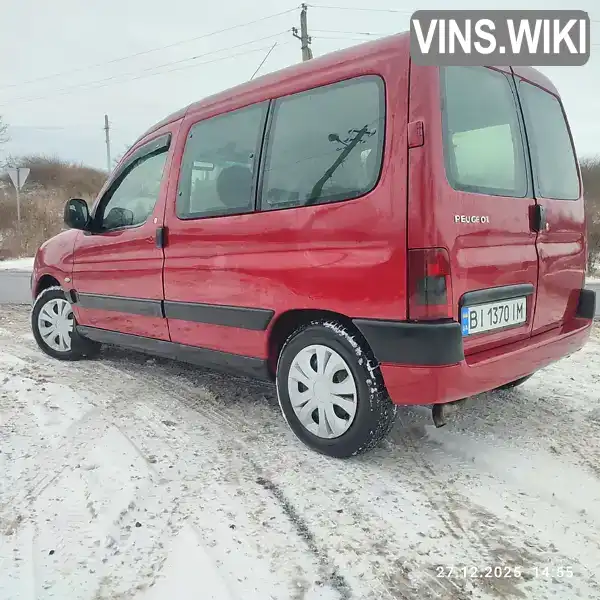 Peugeot Partner 2005, фото з оголошення 2 з 12, VIN VF3GBKFWB96138834