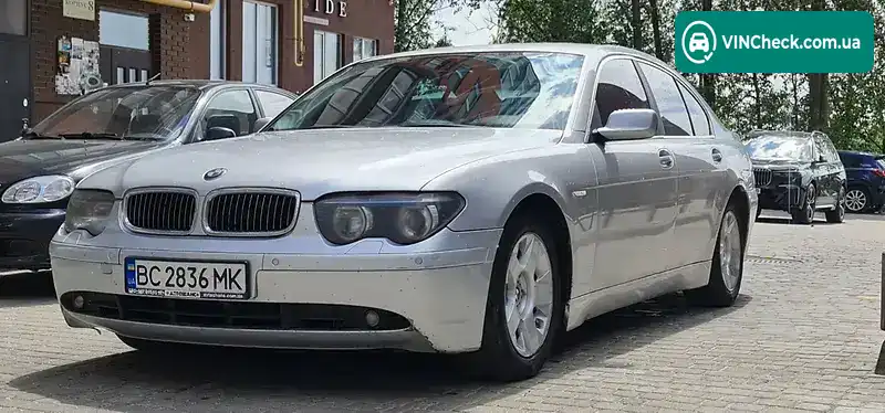 BMW 7 Series 2002, фото з оголошення 1 з 20, VIN WBAGL410X0DL87982