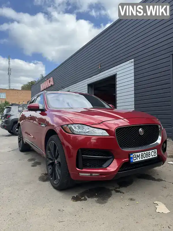 Jaguar F-Pace 2016, фото з оголошення 1 з 21, VIN SADCL2BV5HA093424