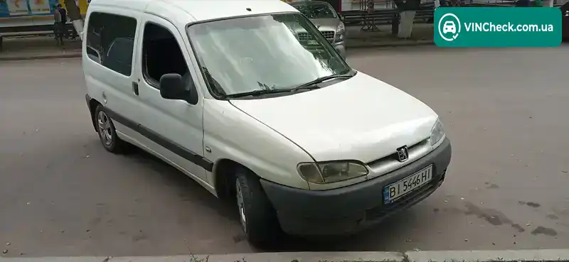Peugeot Partner 2000, фото з оголошення 1 з 4, VIN VF35CWJZE60311958