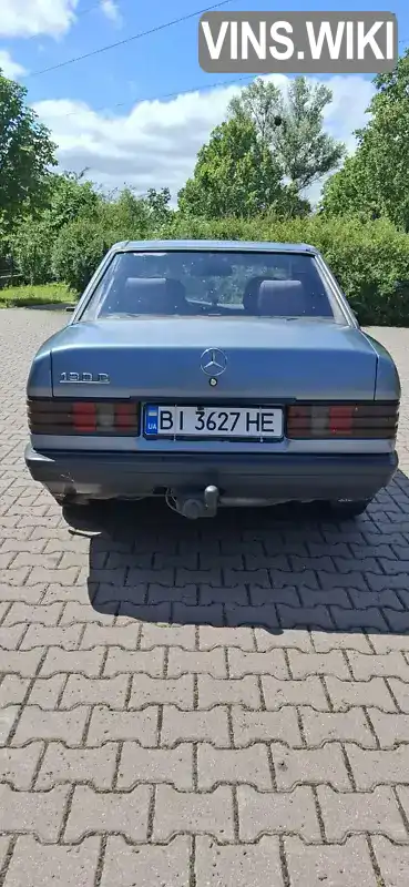 Mercedes-Benz 190 1986, фото з оголошення 2 з 15, VIN WDB2011221F203516
