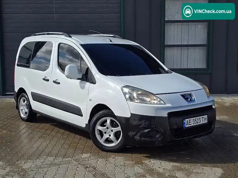 Peugeot Partner 2009, фото з оголошення 1 з 7, VIN VF37A9HTC68532956