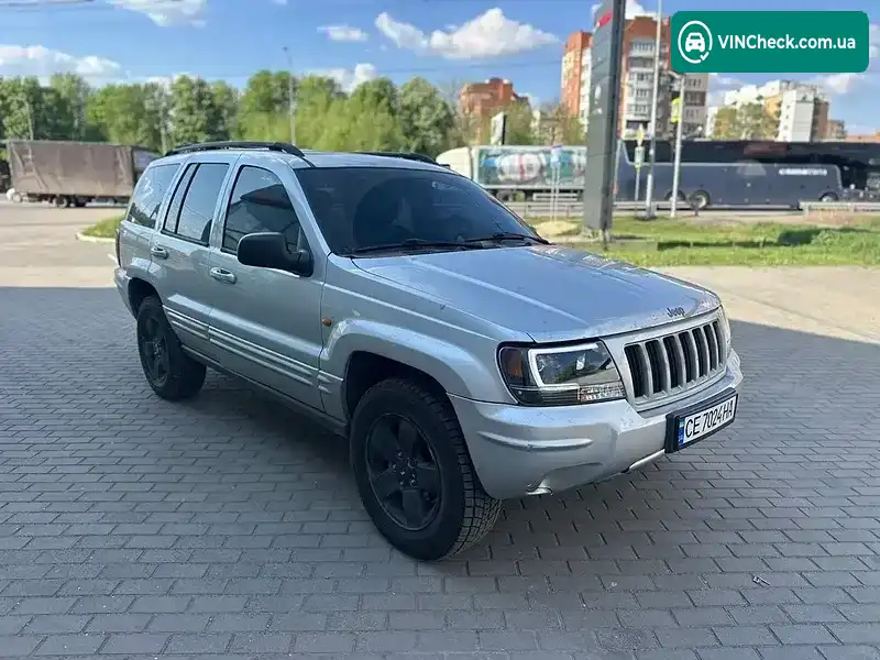 Jeep Grand Cherokee 2003, фото з оголошення 1 з 17, VIN 1J8G2E8A04Y122067