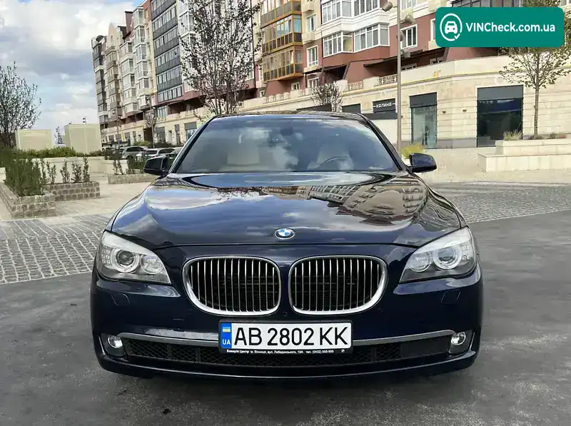 BMW 7 Series 2011, фото з оголошення 1 з 20, VIN WBAKC81000C572856
