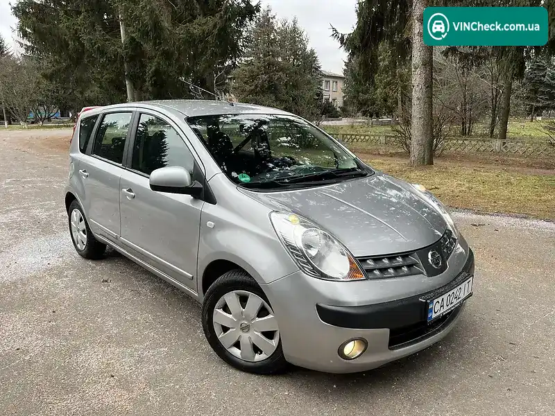 Nissan Note 2007, фото з оголошення 2 з 20, VIN SJNFAAE11U1116643