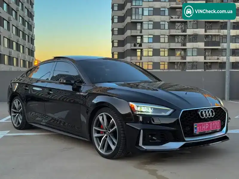 Audi A5 Sportback 2019, фото з оголошення 1 з 21, VIN WAUENCF54KA016854