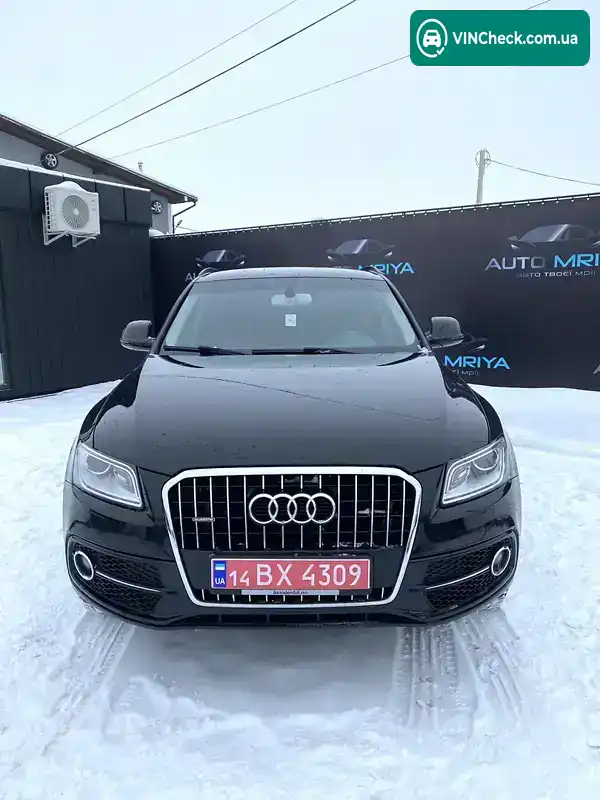 Audi Q5 2016, фото з оголошення 1 з 20, VIN WAUZZZ8R5GA035221