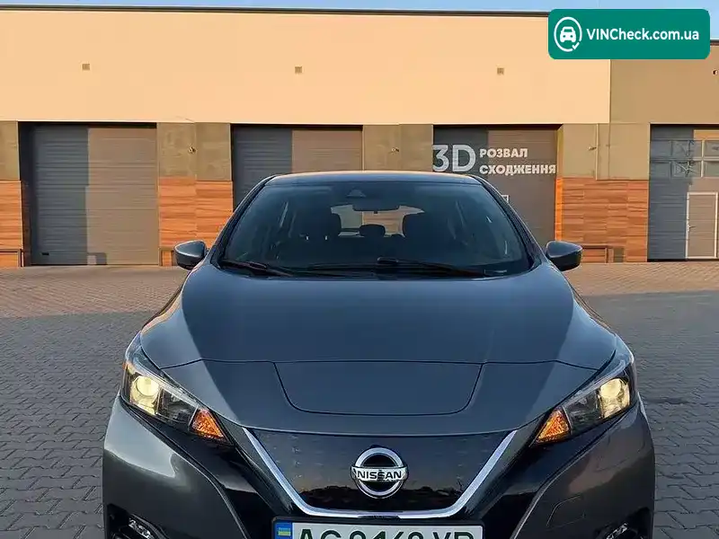 Nissan Leaf 2021, фото з оголошення 2 з 9, VIN 1N4AZ1CVXMC556009