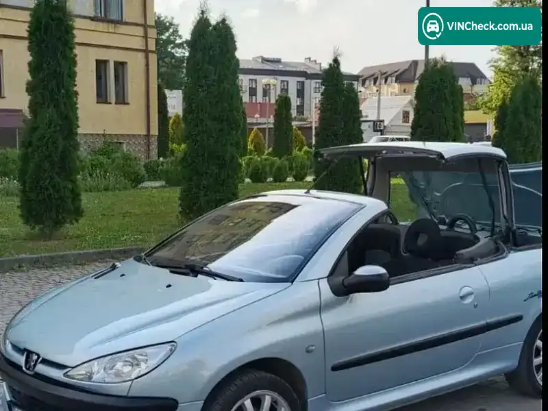 Peugeot 206 2002, фото з оголошення 1 з 8, VIN VF32DRFNF42334232