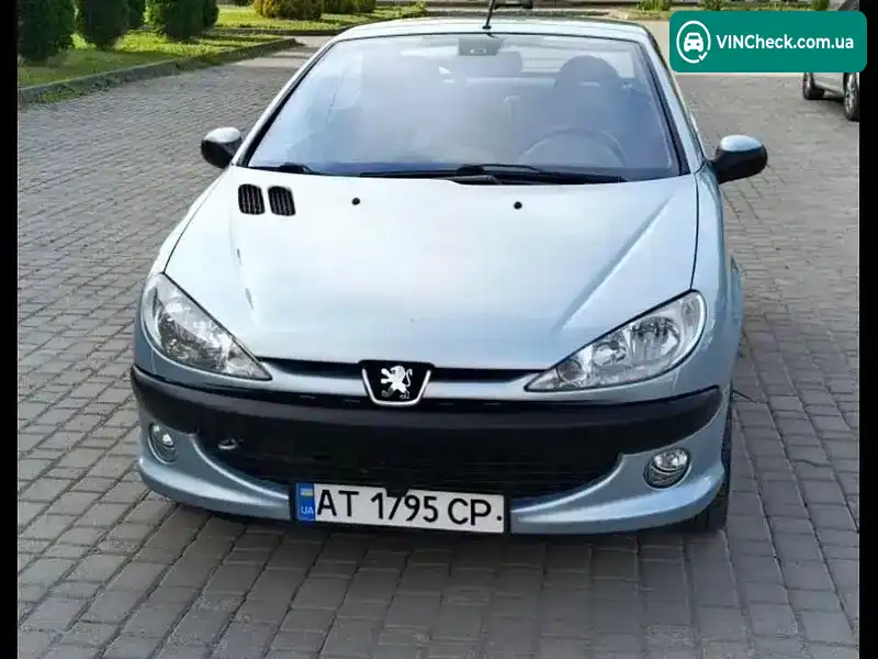 Peugeot 206 2002, фото з оголошення 2 з 8, VIN VF32DRFNF42334232