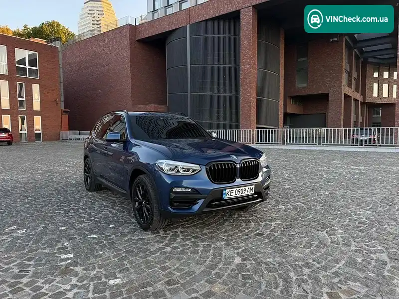 BMW X3 2018, фото з оголошення 2 з 20, VIN 5UXTR9C55KLE16613