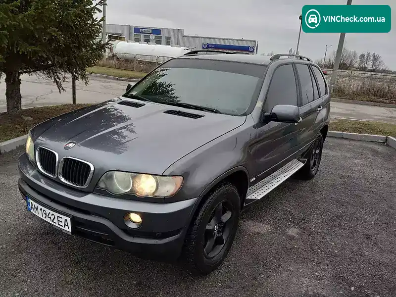 BMW X5 2003, фото з оголошення 1 з 2, VIN WBAFA71090LU89945