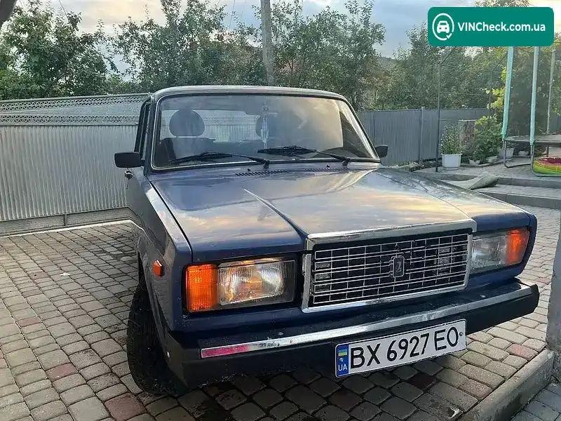 ВАЗ / Lada 2107 2006, фото з оголошення 1 з 9, VIN Y6L2107006L029896