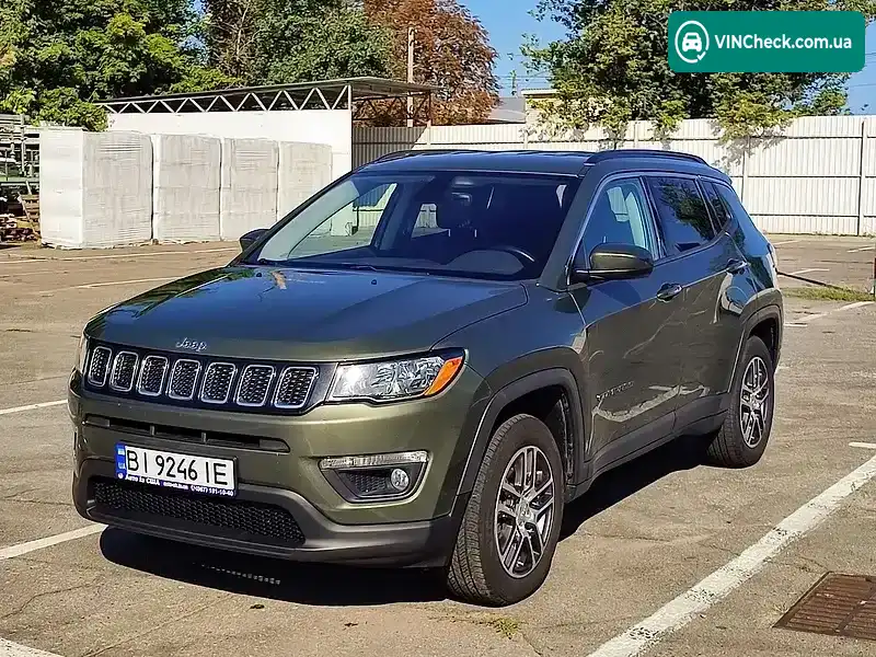 Jeep Compass 2017, фото з оголошення 1 з 20, VIN 3C4NJDBBXJT168032