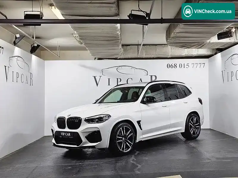 BMW X3 M 2019, фото з оголошення 1 з 20, VIN 5YMTS0C01LLT10493