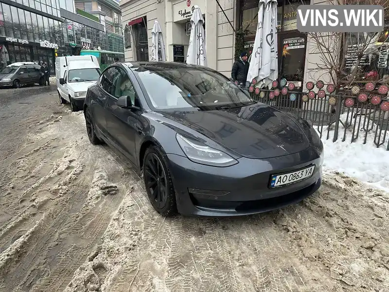 Tesla Model 3 2021, фото з оголошення 1 з 7, VIN 5YJ3E1EB5MF936024