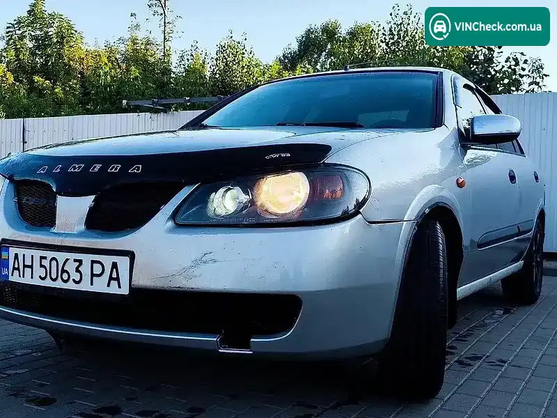 Nissan Almera 2003, фото з оголошення 1 з 20, VIN SJNBBAN16U0463282